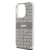 DKNY DKHMP15XHRHSEE iPhone 15 Pro Max 6.7  beżowy/beige hardcase IML Mono & Stripe MagSafe